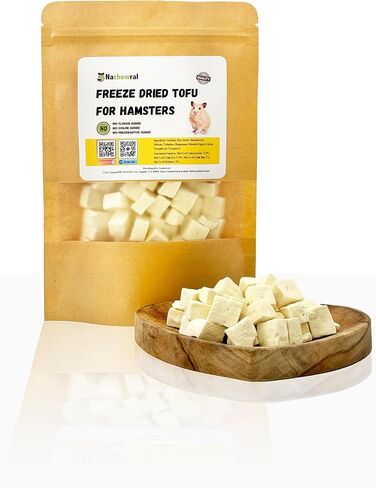 Nachewral Freeze-Dried Tofu Treat for Hamsters, Rabbit and Other Small Animals. in Saudi Arabia