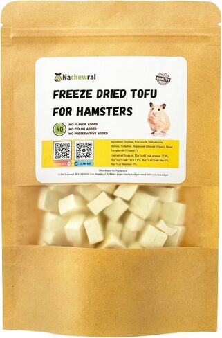 Nachewral Freeze-Dried Tofu Treat for Hamsters, Rabbit and Other Small Animals. in Saudi Arabia