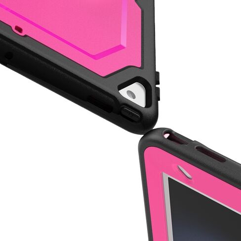حافظة iPad لموديلات 10.2/10.5 بوصة: متوافقة مع iPad 9th/8th/7th Gen (10.2"، 2021-2019)، iPad Air 3 (10.5 بوصة)، تتضمن واقي شاشة - حامل دوار 360 درجة (وردي وردي) in Kuwait
