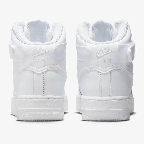 Nike Air Force 1 High LE Big Kids' Shoes (FV5950-111, White/White/White) Size 5.5 in Saudi Arabia