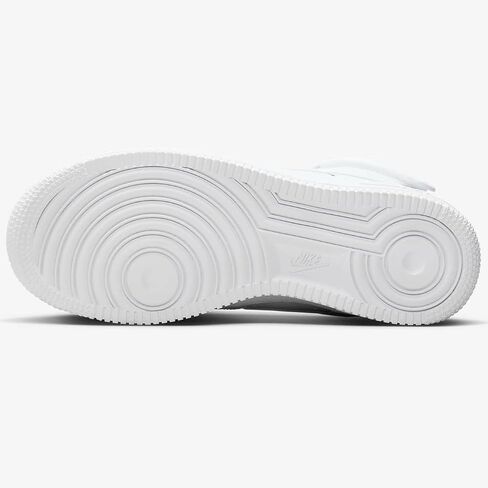 Nike Air Force 1 High LE Big Kids' Shoes (FV5950-111, White/White/White) Size 5.5 in Saudi Arabia