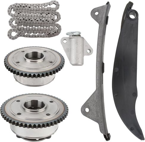 24350-2E001 244302E000 Timing Chain Kit Exhaust Intake CVVT Gear for Hyundai Elantra SE Limited GLS GT GS ES BASE 1.8L for KIA SOUL 2.0L 2011-2014 in Saudi Arabia