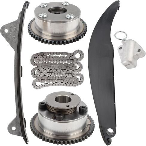 24350-2E001 244302E000 Timing Chain Kit Exhaust Intake CVVT Gear for Hyundai Elantra SE Limited GLS GT GS ES BASE 1.8L for KIA SOUL 2.0L 2011-2014 in Saudi Arabia