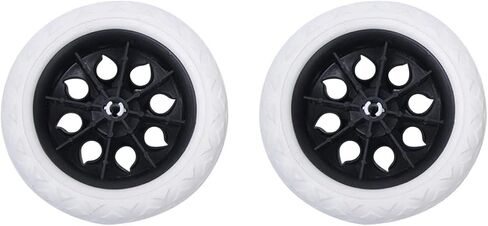 2PCS Black Heavy Duty Shopping Cart Casters Wheels Trolley Cart Wheels Swivel Casters Swivel Caster Wheels Set Luggage Wheel Replacement Suitcase Trolley Wheels in Saudi Arabia