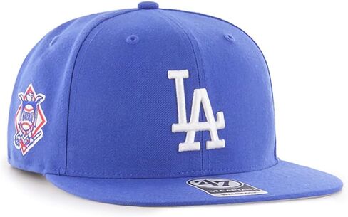 '47 MLB Sure Shot Captain Hat Adjustable Structured 6-Panel Snapback Hat Cap, Adult One Size Fits All in Saudi Arabia
