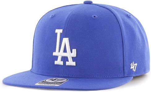 '47 MLB Sure Shot Captain Hat Adjustable Structured 6-Panel Snapback Hat Cap, Adult One Size Fits All in Saudi Arabia