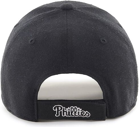 '47 MLB Black White Team Color Primary Logo MVP Adjustable Structure Hat, Adult One Size Fits All in Saudi Arabia