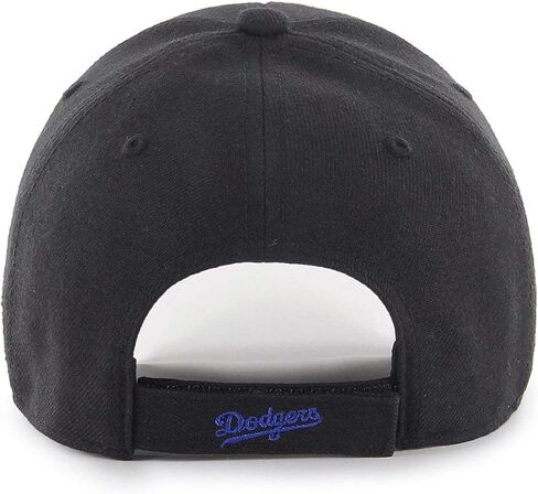 '47 MLB Black White Team Color Primary Logo MVP Adjustable Structure Hat, Adult One Size Fits All in Saudi Arabia