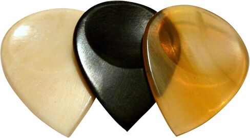 US Blues T3-GripEX Samplers Grip Exotic Trilogy Bone/Horn Guitar Picks in Saudi Arabia