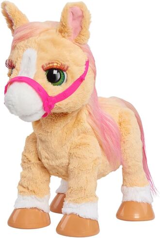 furReal Zenya My Rainbow Zebra Interactive Plush with Accessories, 22-pieces, Pretend Play, Kids Toys for Ages 4 Up by Just Play in Saudi Arabia