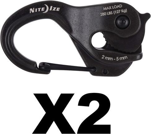 Nite Ize CamJam XT مشدود حبل ألومنيوم مع حبل متين عالي التحمل (عبوتان) in Saudi Arabia