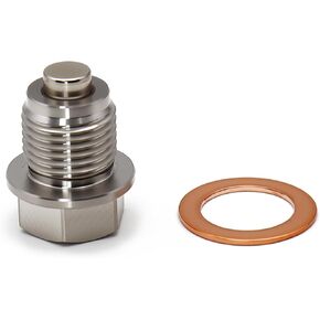 قطعة واحدة M20x1.5 قابس تصريف الزيت المغناطيسي من الفولاذ المقاوم للصدأ مناسب لسوبارو 08-14 تريبيكا فورستر امبريزا ليجاسي WRX STI، استبدل OEM 32103-KA000 بحشية 11126-AA000 in Kuwait