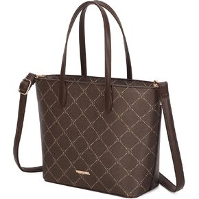 Women’s Top Handle Shoulder Handbag – Medium Size, PU Leather Bag with Detachable Strap in Saudi Arabia