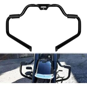 Engine Guard Motorcycle Front Crash Bar Highway Bar Compatible with Harley Fat Boy Street Bob Heritage Classic Low Rider Sport Glide Deluxe Slim 2018-2024 Vivid Black in Kuwait