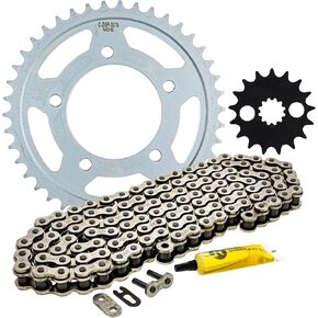 NICHE Drive Sprocket Chain Combo for Kawasaki Ninja ZX14R Front 17 Rear 42 Tooth 530 Standard 118 Links in Kuwait