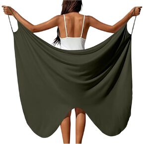 Swimsuit Coverup for Women 2026 Butterfly Wrap Around Dress Baliawear Spaghetti Strap Sarongs Boho Beach Midi Dresses in Kuwait