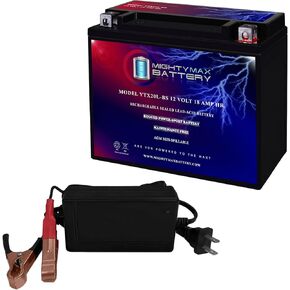 بطارية مايتي ماكس YTX20L-BS لهوندا 1800 CC GL1800 GoldWing + شاحن 12 فولت 4 أمبير in Kuwait