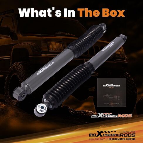 maXpeedingrods 0-2.5" Rear Shocks for 1999-2004 Jeep Grand Cherokee WJ 2WD 4WD, G1 Upgraded Version in Saudi Arabia