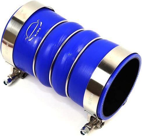 LTI Universal 6" Length 4-Ply Reinforced High Temperature Charge Air Cooler CAC Hose 3.25" ID Straight With T Bolt Clamp (3.25" BLUE) in Saudi Arabia