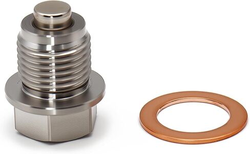 قطعة واحدة M20x1.5 قابس تصريف الزيت المغناطيسي من الفولاذ المقاوم للصدأ مناسب لسوبارو 08-14 تريبيكا فورستر امبريزا ليجاسي WRX STI، استبدل OEM 32103-KA000 بحشية 11126-AA000 in Kuwait