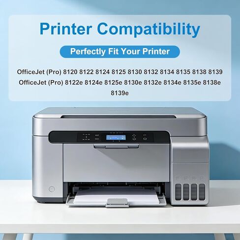 923XL 923e Ink Cartridges Compatible for HP 923 Ink Cartridges Combo Pack Work with HP Printer for 8120 8122e 8124e 8125e 8130e 8132e 8134e 8135e 8138e 8139e Printer Black Cyan Magenta Yellow(4 Pack) in Kuwait