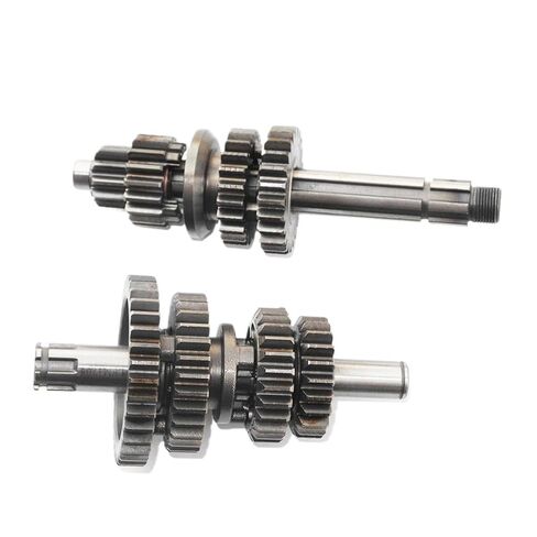LF140 محرك نقل الحركة صندوق التروس الرئيسي مجموعة عمود العداد 140cc 1P55FMJ أفقي ركلة بداية متوافق مع قطع غيار السيارات والدراجات النارية لرقم الجزء LF140 in Saudi Arabia