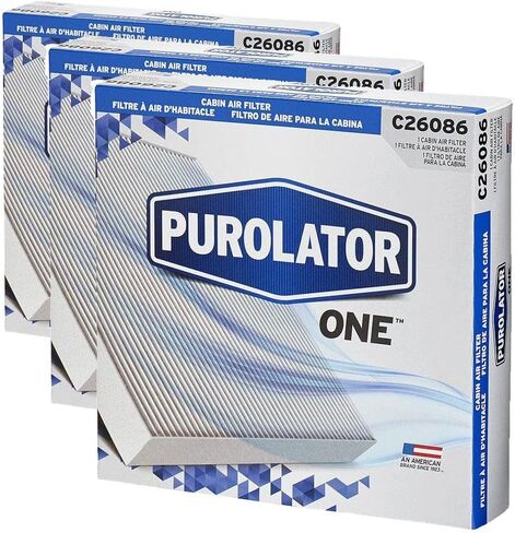 فلتر هواء المقصورة المتقدم Purolator C26086 PurolatorONE متوافق مع سيارات كيا المختارة in Saudi Arabia