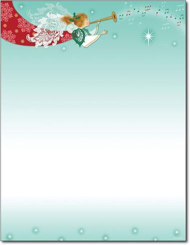 Herald Angel Christmas Paper - 40 Sheets in Saudi Arabia