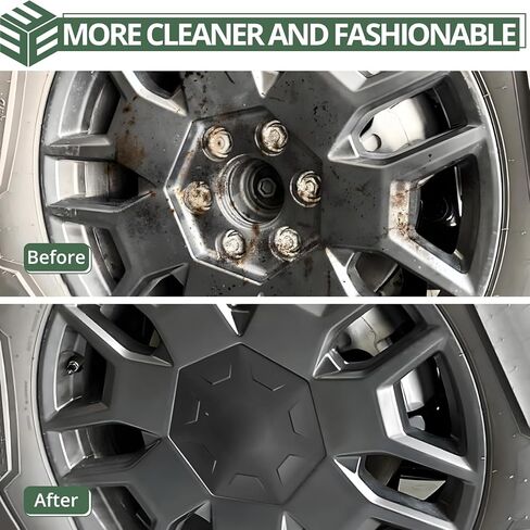 أغطية محور العجلة EYPINS لسيارة Tesla Cybertruck 2024 2025، مجموعة من 4 أغطية مركزية ممتازة من ABS، أسود غير لامع، ملحقات Cybertruck ذات تغطية كاملة، مقاومة للطقس لجميع المواسم in Kuwait