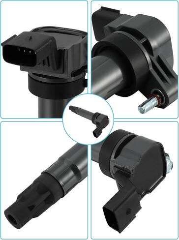 Set of 4 UF725 Ignition Coil Pack (1.2L Only) 2013-2015 For Chevrolet Spark,Replace # C1846 5C1903 96983945 25190788 19350923 9023781 in Saudi Arabia