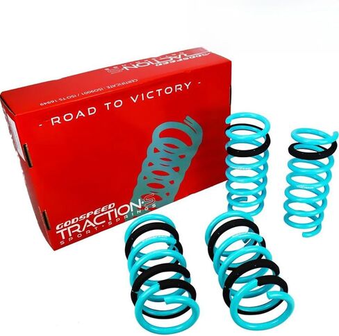 Godspeed Traction-S Lowering Spring Set For 2003-2008 Nissan 350Z Z33 & 2003-2007 G35 COUPE V35 kit (LS-TS-NN-0001) JDM in Saudi Arabia