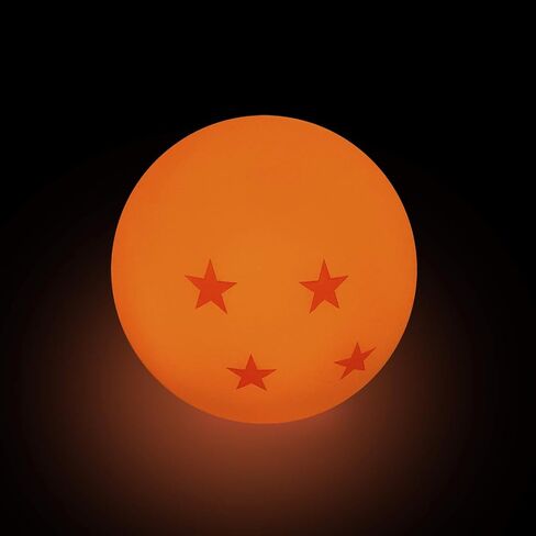 ABYSTYLE Dragon Ball Z 4 Star Replica Mini LED مصباح مكتبي 3.2 بوصة ضوء سطح المكتب DBZ أصفر ناعم ودافئ. رائع لهدايا ديكور غرفة المنزل والمكتب من Anime Manga in Saudi Arabia