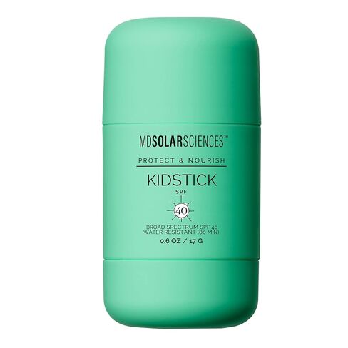 MDSolarSciences Mineral KidStick SPF 40 - واقي شمسي لطيف مقاوم للماء للأطفال - مضاد للحساسية واسع الطيف لحماية الوجه والجسم من الأشعة فوق البنفسجية - خالٍ من العطور، عصا أكسيد الزنك النباتية، 0.6 أونصة in Kuwait