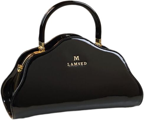 Fashion Leather Cloud Bag For Women Top Handle Satchel Handbags Hard Purses Shoulder Messenger Bags With Diamond Buckle in Saudi Arabia