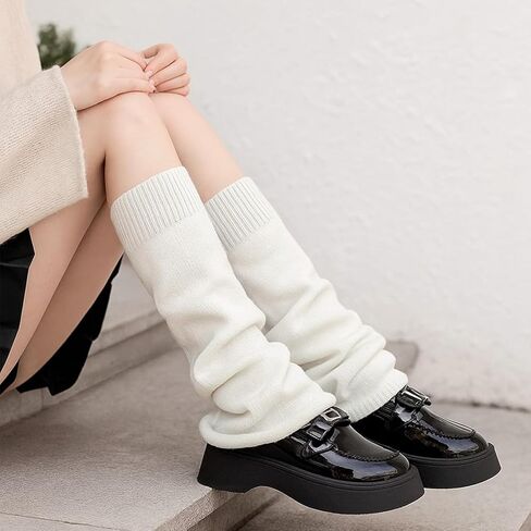 تدفئة الساق Y2K Harajuku متماسكة تدفئة الساق للنساء الفتيات تدفئة الساق لطيف لوليتا جيارو القوطي الملحقات in Kuwait