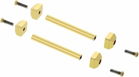Ewatchparts Screw Tube Pin Cartier Pasha Leather Band Strap Bracelet Lug Compatible With 22mm Gold in Saudi Arabia