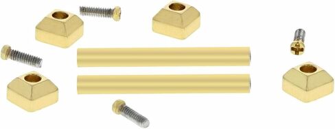Ewatchparts Screw Tube Pin Cartier Pasha Leather Band Strap Bracelet Lug Compatible With 22mm Gold in Saudi Arabia