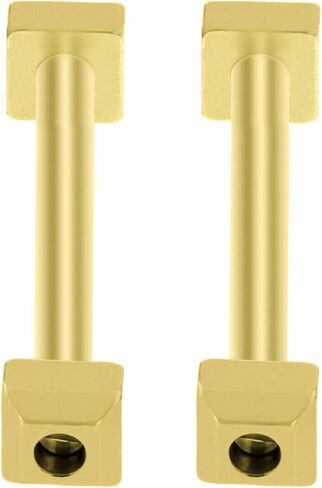 Ewatchparts Screw Tube Pin Cartier Pasha Leather Band Strap Bracelet Lug Compatible With 22mm Gold in Saudi Arabia