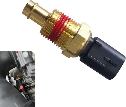 Engine Coolant Temperature Sensor, 5149077AB Temperature Sensor for Car, Coolant Temp Sensors, Compatible with Jeep Dodge Charger Durango Ram Wrangler Chrysler 300 Town & Country in Saudi Arabia