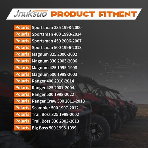 محرك بدء تشغيل Polaris Sportsman 400 500 ATV (1996-2012) - يستبدل OEM 3090188، 3084981، 4011861 - يناسب جميع الموديلات: Magnum 325/330، ATP 330/500، HO، Ranger 400، Big Boss 500 6x6 in Saudi Arabia