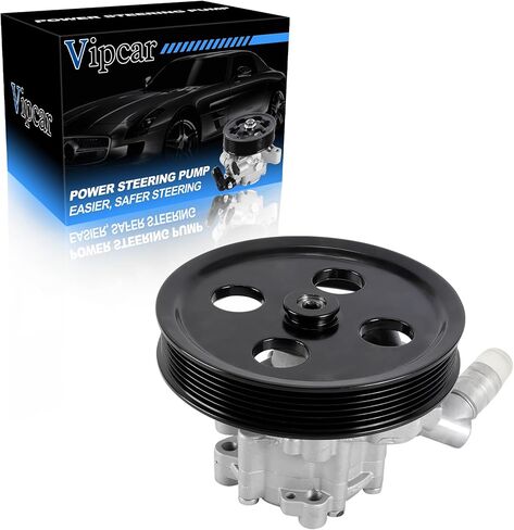 Power Steering Pump with Pulley – Compatible with 2007–2011 Jeep Wrangler 3.8L V6 Only – Replaces 20-1001 – Power Assist Pump Assembly in Saudi Arabia
