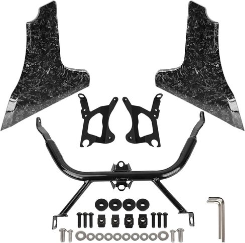 Side Fairing Panel Bracket Kit compatible with Harley Davidson CVO Road Glide ST FLTRXSTSE 2024-2025 FLTRXSE 2023-2025, Unpainted Spoilers Cover Support Kit in Kuwait