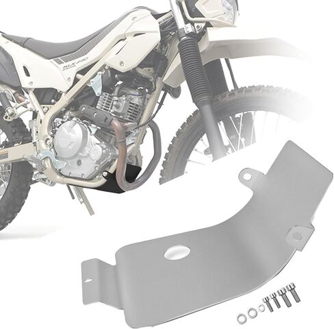 for 2025 KLX230 KLX230 S Sherpa KLX230SM 2024 2025 Chassis Engine Guard Cover Lower Bottom Skid Plate Splash Protection (Black) in Kuwait