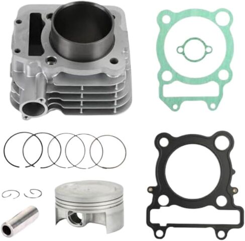 إبريق اسطوانة مع مكبس ومجموعة نهاية M587A030 متوافق مع YFM 250 YFM250R 2008 2013 ATV أداء إعادة بناء المحرك in Kuwait