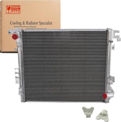 مشعاع ألومنيوم 3 صف متوافق مع 2018-2022 جيب رانجلر JL 2.0L 3.0L 3.6L 6.4LMT 2020-2002 جيب جلاديتور 3.0L 3.6L in Kuwait