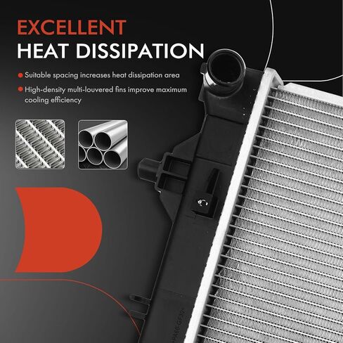 A-Premium Engine Coolant Radiator Assembly Compatible with Hyundai Elantra 2016-2020, Elantra GT 2018-2020, 2.0L, Manual Transmission, Replace# 25310-F2000 in Saudi Arabia