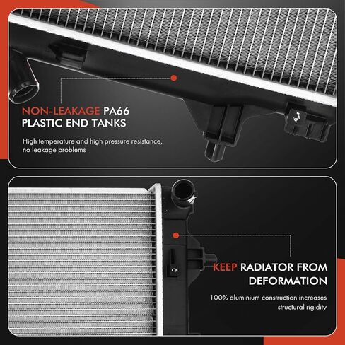 A-Premium Engine Coolant Radiator Assembly Compatible with Hyundai Elantra 2016-2020, Elantra GT 2018-2020, 2.0L, Manual Transmission, Replace# 25310-F2000 in Saudi Arabia