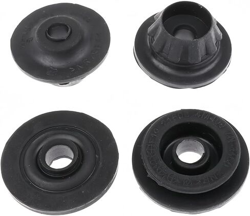4 قطع جلبة تثبيت مشعاع السيارة، OEM# 21507-4M400 21506-4M400، استبدال دعامة الرادياتير المطاطية، متوافقة مع ألتيما مورانو باثفايندر كويست روج سينترا (أسود) in Saudi Arabia