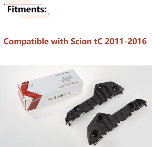 RLB-HILON 1Pair Front Bumper Bracket Compatible with Scion tC 2011 2012 2013 2014 2015 2016 Year, for Driver and Passenger Side in Saudi Arabia