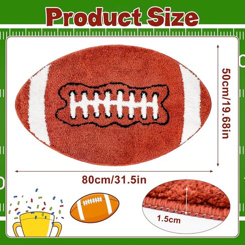 Thanksgiving Fall Bathroom Rugs, 27.5''x 27.5''Maple Leaf Bath Mat Non-Slip Fall Bath Mat Machine Washable Autumn Bathtub Rug Decor for Front Door, Bedroom, Living Home in Kuwait